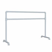 가정용 발레바 스트레칭봉 발레스튜디오 창업아이템, 상세 페이지 참고, 더블 레이어 200x60x105(블랙)