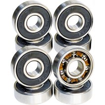 WalnutSkate 스케이트 보드 베어링 & 오일 키트 고속 ABEC11 저점도 루브 가리키기 쉬운 바늘 팁 어린이 잠금 컴팩트 속도 인라인 스케보 롱 보드 서핑 스케이트 페니 크루저 윤활유 유지 보수 Skateboard Oil (Abec1