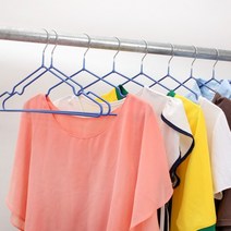 논슬립코팅옷걸이 옷가게옷걸이 도매, 스카이, 1개