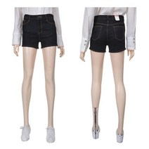 진성홈쇼핑 앨리스 스티치 배색 3부 데님팬츠 3004 3