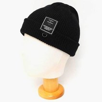 창없는모자 가벼운 국산 패션 라벨 비니 스키장 나들이 커플 여행 모자 챙없는모자 비니모자 실내모자