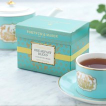 포트넘앤메이슨 브랙퍼스트 블랜드 홍차 잎차 15티백 37.5g 4상자