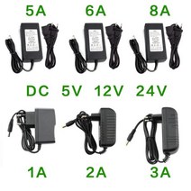 충전 고속 멀티 전원 공급 장치 DC 5V 12 V 24V 1A 2A 3A 5A 6A 8A 볼트 충전기 v AC 어댑터 Led 스트립 램프 호버보드, EU Plug