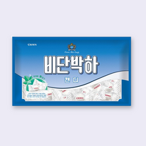 크라운 비단 박하 캔디, 740g, 2개