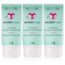 Floslek Laboratorium 밸런스 T존 고마쥬 필링 Aha Acids Balance T-Zone Gommage 125G 3개