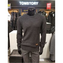 [톰스토리] W몰 공용 합사 변형조직 스웨터 T88M2204Q18