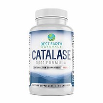 Catalase 10 000 포뮬라 효소 보충제 - 비오틴 쏘팔메토 카탈라제 10 000 유닛 카탈라아제 등