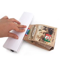 비닐 밀봉 접착기 밀봉기 실링기 빵봉지 깔끔한 밀폐 가정용 휴대용포장기, 1개