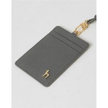 헤지스 그레이 소가죽 카드 목걸이 홀더 HIHO1E602G2