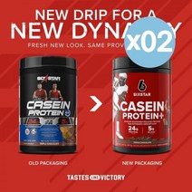 Six Star Pro Nutrition 식스스타 프로뉴트리션 카세인 프로틴 파우더 24g 함유 26회분 907g 2팩 Casein Gluten Free Chocolate Pro