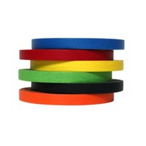 키알리 3M 페인트 실리콘 니스칠 칼라 종이 마스킹 테이프 커버링 테이프 15mm x 40M 3개, 색상, 투디코 파란색