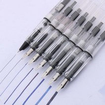 캘리그라피 만년필 아트펜 컨버터포함 플랫닙 고품질 UK01151, 1.5mm UK01153