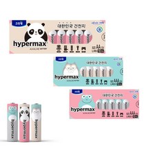 [크린랩] 하이퍼맥스 알카라인 AAA/AA건전지 60알, 구성품:05_AAA60알-구리