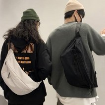 바보사랑 여성 면 힙색 웨이스트백 슬링백 ZLA 5440.디작소