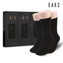 [AK PLAZA] [닥스양말] 신사3족세트 면스판무지 검곤검 20833