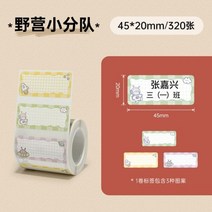 NIIMBOT B21 B3S B203 라벨 붙여 넣기 사랑스러운 컬러 기계 인쇄 용지 세 안티 열 북유럽 벽걸이 색상, YYXFD45X20mm