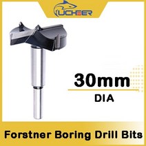 목재 기계 커팅기 UCHEER-15-70mm Forstner 탄소강 보링 드릴 비트 셀프 센터링 홀 톱 텅스텐 카바이드 목, 30mm