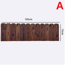 JINGHENG 조경용울타리 휀스담장 안전 울타리 정원펜스 목재휀스89715895632, G