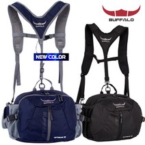 버팔로 등산 숄더힙색 10, 블랙