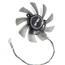85MM 4PIN T129215SU DC 12V 0.5A GTX960 GPU 팬Asus GTX 460 560 960 Mini RX570 HD 6790 6870 그래픽 카드 냉각 팬, 01 1PCS