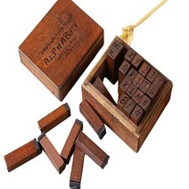 스탬프 알파벳, 대문자 DC004748