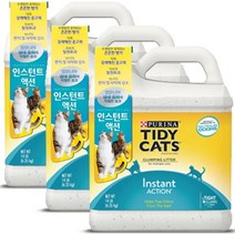 도그씨 타이디캣 스쿱 6.35kgx3개 고급 고양이모래 응고형