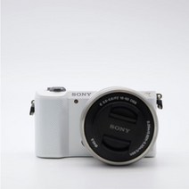 소니정품 알파 A5000 + 16~50mm OSS 렌즈포함 페스트, 화이트[ 초급패키지 64G ]