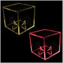 브렛 야구공수집가 싸인볼 공케이스 보관통 사회인, 옐로우