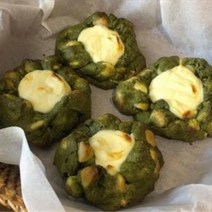 프리미엄 마론아트 수제 쿠키 선물 돌잔치 결혼식 답례품 크림, 말차크림치즈