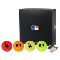 [MLB] LA Dodgers 3-Layer Color Golf Ball & Ball Marker SET (골프공 & 볼마커 세트) / BL195UGPBM001