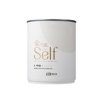 다우몰 KCC 숲으로셀프 친환경 벽지용 페인트 아이방 실크벽지 벽지위에페인트 에그쉘광, 1L 에그쉘 로얄화이트