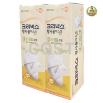 크리넥스 KF80 황사용 마스크 소형 20입 x 2, 20매입, 180매입, 20매입
