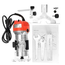 전기식 트리머 목재 목공 트림 800W 전기 나무 밀링 Slotting 기계 손 트리머 라우터 조각 목공에 대 한 구, 02 AU Plug