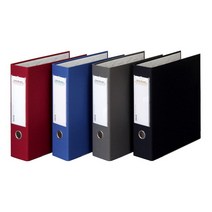 [홈앤스쿨] 문화산업 B949A-7 웹 3공 D링 바인더 7cm, 흑색