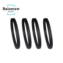 타이밍풀리 3D 프린터 부품 GT2 6mm 폐쇄 루프 밍 벨트 606 738 750mm 1pcs, 03 2GT-616mm_01 width 6mm, 03 2GT-616mm_01 width 6mm