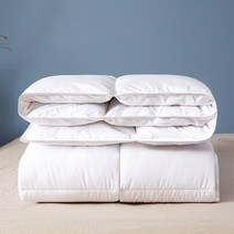가벼운 오리털 이불 겨울이불 누빔 거위털 구스배게 호텔배게 구스다운 헝가리구스 화이트, 흰색