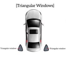 아우디 A4 S4 B9 Avant Allroad Quattro 왜건 - 용 자동차 차양 쉴드 프론트 윈드 실드 커튼 리어 사이드 윈도우, [08] Triangular Windows