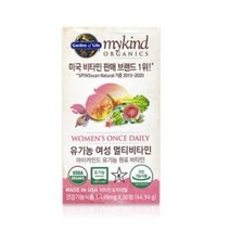 마이카인드 유기농 여성 멀티비타민 1498mg x 30정 /정품, 상세페이지 참조, 상세페이지 참조