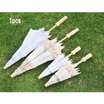 웨딩 선물 공짜 빈티지 lac 유럽 mbrella 파라솔 태양 우산 웨딩 장식 사진 화이트 베이지 레이스 파라솔