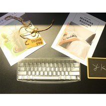 와이케이몰 레이저 헌츠맨 미니 타건감 일반 TPU 키스킨 방수 키보드 커버 RAZER Huntsman Mini US