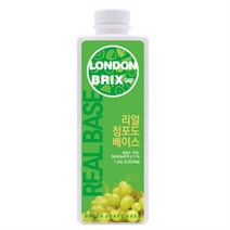 런던브릭스 리얼 청포도 베이스, 1.2kg, 2개