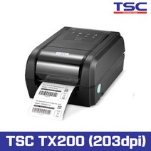 TSC TTP-247 후속모델 TX200 (203dpi) 바코드 프린터, 연결방식(RS232시리얼)