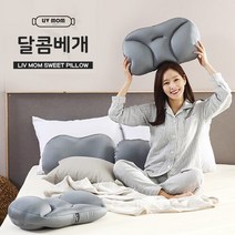 리브맘 통째로 빨아쓰는 달콤베개 2개세트(커버+세탁망 포함), 단품