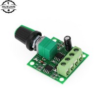 DC 조절기 모터 속도 컨트롤러 1.8V 3V 5V 6V 12V 2A PWM 저전압 제어 스위치 가변 드라이브 모듈, 한개옵션0