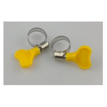 호스연결 수도연결구 수도부속 호스밴드 3구Y형 19mm 편사호스 가든호스, 1개