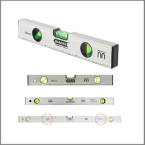 에이치와이 수평계 프리미엄 고급 알루미늄 수평자 자석자 측정기, 60cm수평계