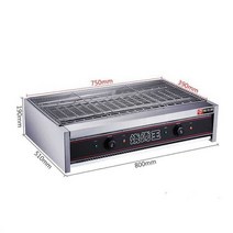 전기 바베큐 그릴 꼬치 양꼬치 구이 닭꼬치 실내 양고기, B번 스타일 바베큐 그릴