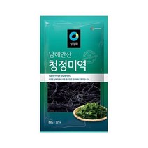 청정원 맛있는밑반찬 남해안산 청정 미역 32인분 맛있는 돌답례품 냉국 80g 간단한요리 간편식, 7개