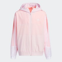 아디다스 아디다스키즈바람막이 TQJ HE0096 아디다스 키즈 후드 우븐 자켓