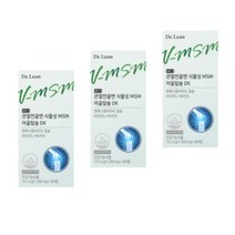 닥터린 관절연골엔 식물성 MSM 어골칼슘 DK 3박스비타민D+K 파격특가+20%+아르기닌+에코백 증정